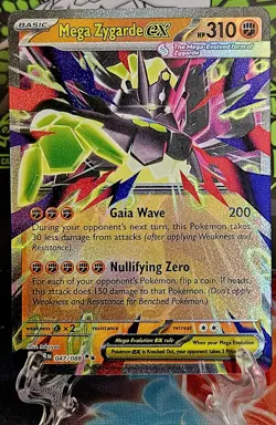Mega Zygarde ex 047/088 Me03: Perfect Order Holo Pokemon TCG - Image 2