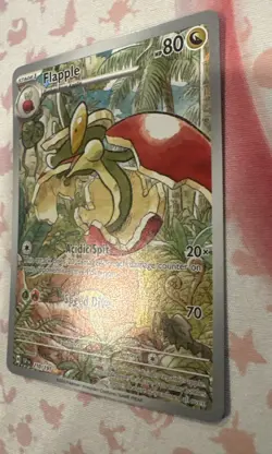 Flapple 210/191 Sv08: Surging Sparks Holo Pokemon Illustration Rare SP - Image 4