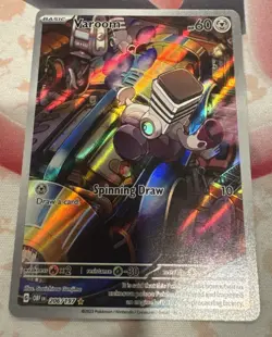 Pokemon TCG Vroom 206/197 Obsidian Flames Illustration Rare Holo - Image 2