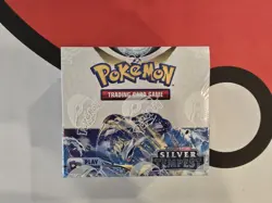 Pokemon Sword and Shield Silver Tempest Booster Box Sealed - Image 1