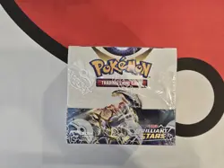 Pokemon Sword and Shield Brilliant Stars Booster Box Sealed - Image 1