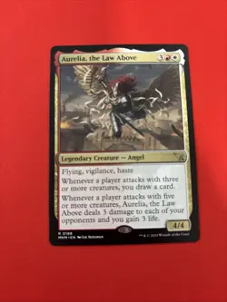 Aurelia, the Law Above Murders at Karlov Manor Regular Mtg Magic The Gathering - Image 1