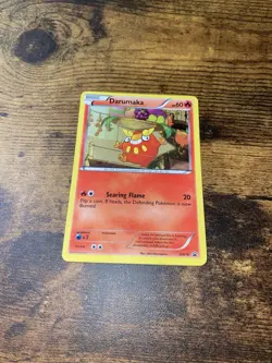 Pokemon TCG Black & White Black Star Promo Darumaka BW18 - LP! Nice Swirl! - Image 1