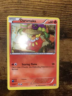 Pokemon TCG Black & White Black Star Promo Darumaka BW18 - LP! Nice Swirl! - Image 4