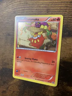 Pokemon TCG Black & White Black Star Promo Darumaka BW18 - LP! Nice Swirl! - Image 5