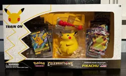 Pokemon TCG Celebrations Pikachu VMAX Premium Figure Collection Box Sealed - Image 1