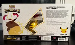 Pokemon TCG Celebrations Pikachu VMAX Premium Figure Collection Box Sealed - Image 2