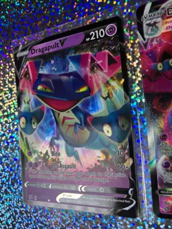 Pokemon TCG Rebel Clash: 093/192 Dragapult VMAX; 092/192 Dragapult V - Image 5