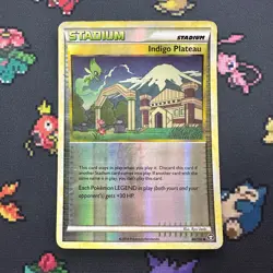 Indigo Plateau Triumphant 86/102 Reverse Holo MP Pokemon TCG Celebi - Image 1