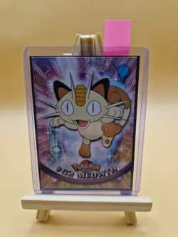 2000 Topps Pokemon TV Animation #52 Meowth - Image 3