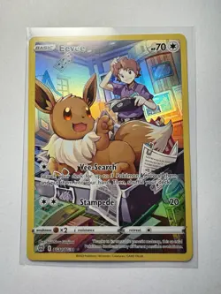Pokemon TCG Brilliant Stars TG11/TG30 Eevee NM - Image 1