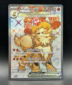 Pokemon TCG Arcanine ex 224/198 SV01: Scarlet & Violet Base Set Holo - Image 1