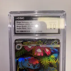 Pokemon Karte Mega Venusaur/Bisaflor EX CGC 10 Gem Mint Japanese - Image 3