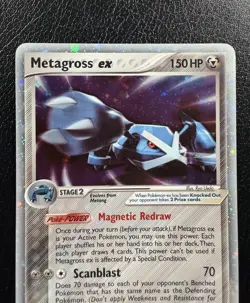 Metagross ex 95/108 Holo Ultra Rare Pokemon EX Power Keepers LP/NM - Image 2