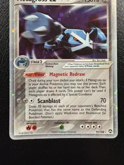 Metagross ex 95/108 Holo Ultra Rare Pokemon EX Power Keepers LP/NM - Image 3