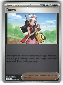 POKEMON DAWN 087/094 UNCOMMON PHANTASMAL FLAMES REVERSE HOLO NM - Image 1