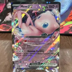 Pokemon Mew EX Double Rare Holo 151/165 Sv: Scarlet & Violet 151 - Image 1