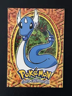2000 Topps Pokemon Dragonair #148 TV Non Holo Blue Label - Image 1