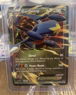 Pokemon Garchomp-EX (XY167/211) XY Black Star Promos MP HOLO - Image 1