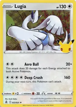 Pokemon - Lugia #022/025 - Celebrations Holo - Image 1