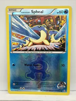 Pokemon Team Aqua's Spheal 3/34 Double Crisis Reverse Holo - Image 1