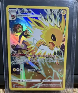 Pokemon Jolteon Ultra Rare Holo TG04/TG30 Brilliant Stars Trainer Gallery 100 HP - Image 1