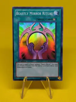 Yugioh - Beastly Mirror Ritual (PRC1-EN002) - Super Rare 1st Edition - Image 1