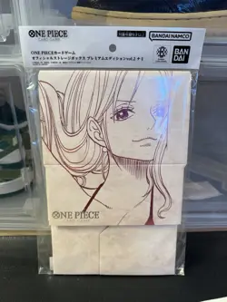 BANDAI One Piece TCG Official Storage Box Premium Edition Vol. 2 Nami [SEALED] - Image 1