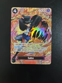 Sabo P-105 SP Adventure on Kami's Island OP15-EB04 NM One Piece TCG - Image 1