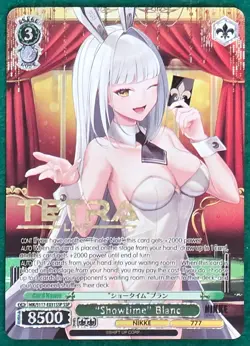"Showtime" Blanc (SSP) - GoV: NIKKE NIK/S117-E031SSP - Weiss Schwarz ENG Card - Image 1