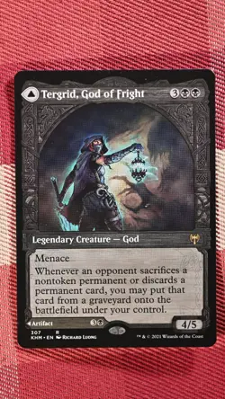 Tergrid, God of Fright (Showcase) Kaldheim MTG Rare - Image 1
