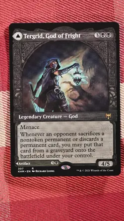 Tergrid, God of Fright (Showcase) Kaldheim MTG Rare - Image 3