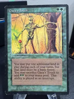 MTG Magic the Gathering The Dark Gaea's Touch - Image 1