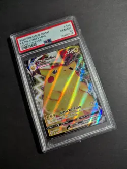 Pikachu VMAX 044/185 Pokemon SWSH Vivid Voltage Full Art PSA 10 GEM MINT - Image 2