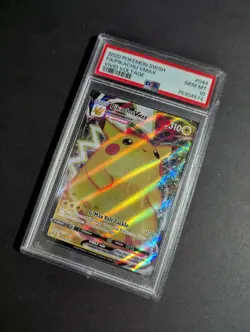 Pikachu VMAX 044/185 Pokemon SWSH Vivid Voltage Full Art PSA 10 GEM MINT - Image 3
