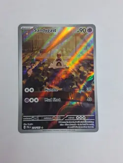 Sandygast Illustration Rare 214/193 Pokemon Paldea Evolved Holo Full Art - Image 1