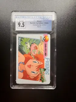 Pokemon Japanese Bandai Carddass Anime Collection #121 Misty CGC 10 - Image 1