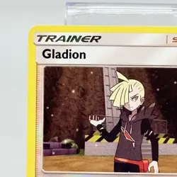 Pokemon Card Gladion 95/111 Trainer SM Crimson Invasion Reverse Holo NM - Image 2