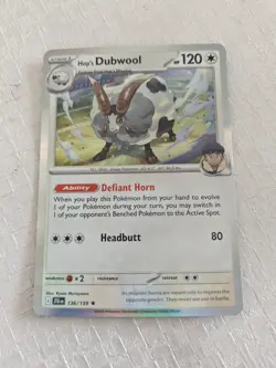 Mint Condition POKEMON TCG - JOURNEY TOGETHER - HOP'S DUBWOOL 136/159 - Image 1