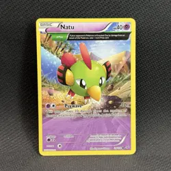 Pokemon Roaring Skies Natu Full Art Card #28/108 LP - Image 1