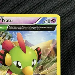 Pokemon Roaring Skies Natu Full Art Card #28/108 LP - Image 3