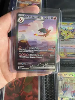 Charzard EX Full Art Scarlet and Violet 151 Collection Card 199/165 - Image 2