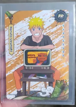 NARUTO UZUMAKI PSA MAGAZINE PROMO CARD - Image 1