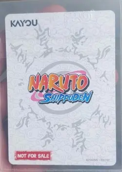 NARUTO UZUMAKI PSA MAGAZINE PROMO CARD - Image 2