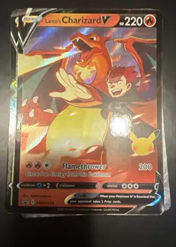 Lance's Charizard V SWSH133 SWSH: Sword & Shield Promo Cards Holo - Image 1