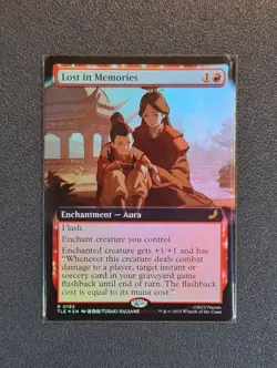 MTG Lost in Memories - Extended Art Foil - TLE - Near Mint+ Condition - Image 1