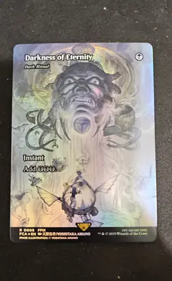 Darkness of Eternity - Dark Ritual (Showcase) Final Fantasy: Through Ages Foil - Image 1