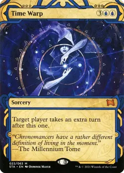 MTG Time Warp - M/NM - Strixhaven: Mystical Archives - Magic The Gathering - Image 1