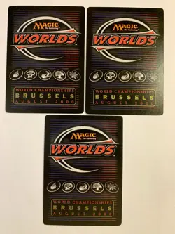 3X SP/MP MTG Magic The Gathering Rishadan Port World Championship John Finkel - Image 2