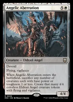 Angelic Aberration Regular - Modern Horizons 3 Commander MTG-NM - Image 1
